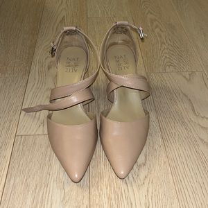 Nude strappy kitten heals - Naturalizer - size 7